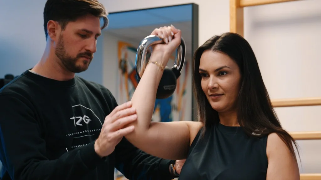 Funktionelles Training mit Kettlebell